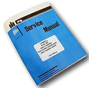 Farmall M Service Manual Free Download